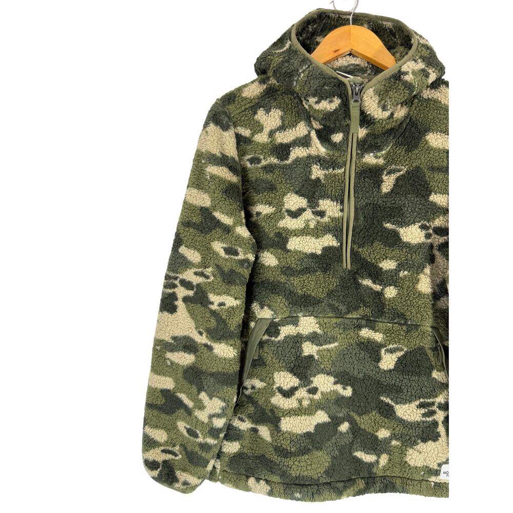 The North Face Campshire 2.0 Sherpa Fleece Hooded Pullover Jacket Women’s XL - Picture 4 of 9